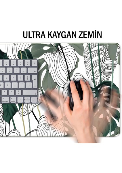 Gaming Oyuncu Xl Mouse Pad Kaydırmaz Dikişli Mousepad 80X30 cm fırsatları