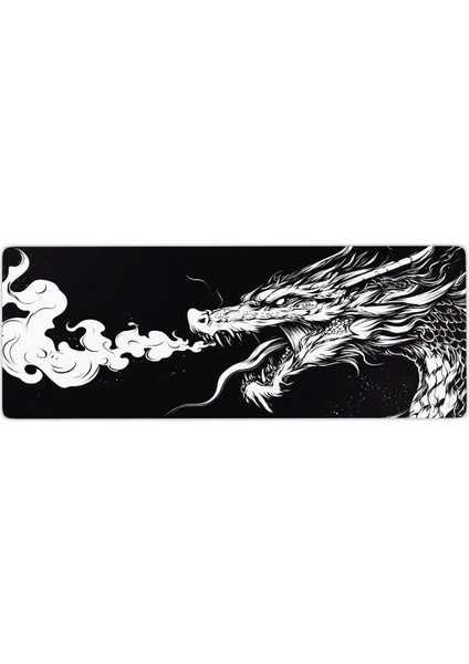 Gaming Oyuncu Xl Mouse Pad Kaydırmaz Dikişli Mousepad 80X30 cm