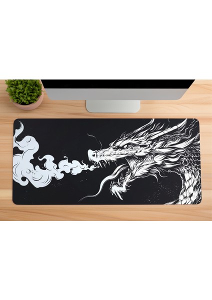 Gaming Oyuncu Xl Mouse Pad Kaydırmaz Dikişli Mousepad 80X30 cm
