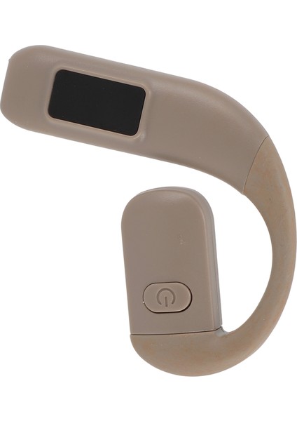Bluetooth 5.5 Kulaklık Tek Kulak Gürültü Önleyici Kablosuz Kulaklık Döndürülebilir Mikrofon Pil Göstergeli Açık Hava Sporları Için Gri (Yurt Dışından)