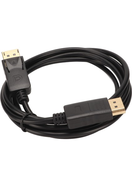 Displayport - Displayport Kablosu 4K Gecikmeli Dp - Dp Adaptör Kablosu Pc Tv Monitör Projektör 5.9ft (Yurt Dışından)