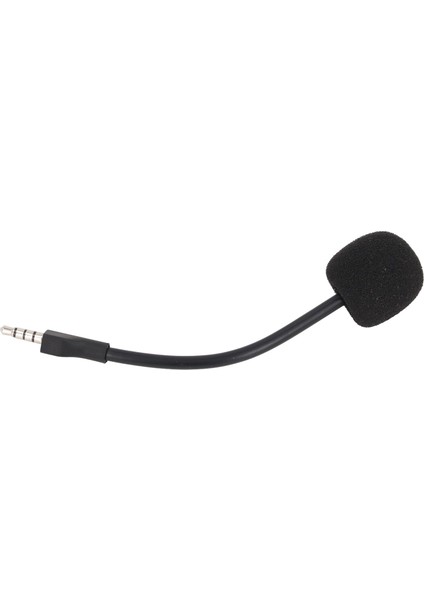 Yedek Kulaklık Mikrofon Yüksek Hassasiyet Gürültü Önleme 3.5mm Gümüş Kaplamalı Jack Ayrılabilir Oyun Boom Mikrofonu Arctis 1 (Yurt Dışından)