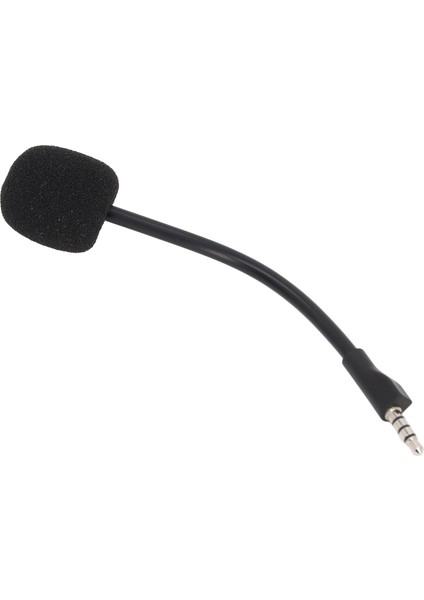 Yedek Kulaklık Mikrofon Yüksek Hassasiyet Gürültü Önleme 3.5mm Gümüş Kaplamalı Jack Ayrılabilir Oyun Boom Mikrofonu Arctis 1 (Yurt Dışından)