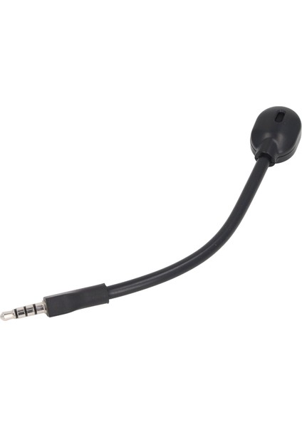 Yedek Kulaklık Mikrofon Yüksek Hassasiyet Gürültü Önleme 3.5mm Gümüş Kaplamalı Jack Ayrılabilir Oyun Boom Mikrofonu Arctis 1 (Yurt Dışından)