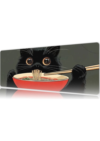 Gaming Oyuncu Xl Mouse Pad Kaydırmaz Dikişli Mousepad 80X30 cm