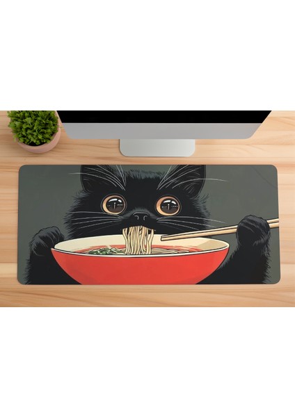 Gaming Oyuncu Xl Mouse Pad Kaydırmaz Dikişli Mousepad 80X30 cm