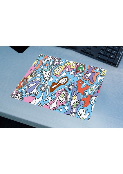 Gaming Oyuncu Xl Mouse Pad Kaydırmaz Dikişli Mousepad 480X400X4 mm Dikişli Premium Model