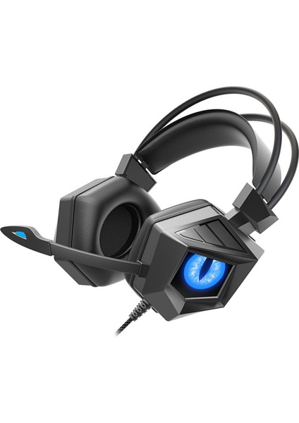 Kablolu Oyun Kulaklığı Profesyonel Ergonomik Rahat Şeffaf Oyun Kulaklığı Pc Bilgisayar Siyah Mavi (Yurt Dışından) modelleri