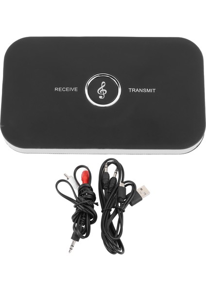 Bluetooth Müzik Adaptörü Girişimi Önle Tak ve Çalıştır Kablosuz Verici Alıcı Tv Pc Hoparlör (Yurt Dışından)