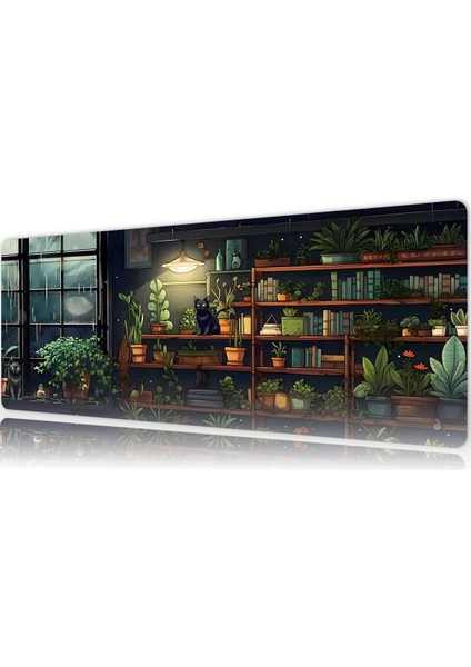 Gaming Oyuncu Xl Mouse Pad Kaydırmaz Dikişli Mousepad 80X30 cm