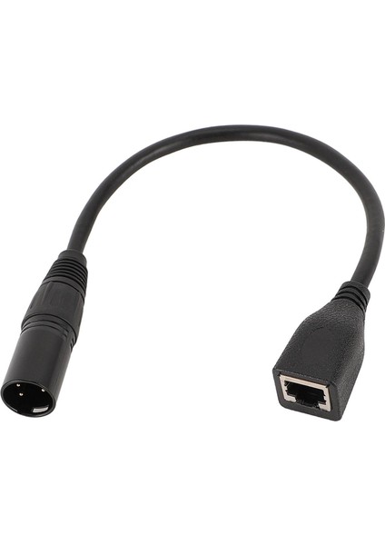 Xlr Erkek - RJ45 Dişi Kablo 22AWG Oksijensiz Bakır Korumalı Xlr 5 Pin - RJ45 Ağ Adaptörü Kablosu Dmx Con Kontrol Cihazı Serisi 1ft (Yurt Dışından)