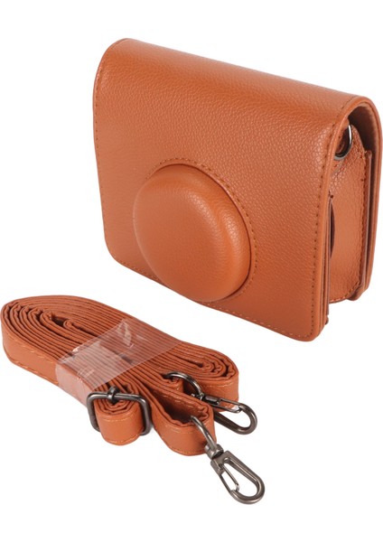 Mini Evo Kamera Kılıfı Için Retro Pu Deri Koruyucu Kılıf Mini Evo Için Mini Evo Anlık Kamera Için Çıkarılabilir Omuz Askılı (Yurt Dışından)