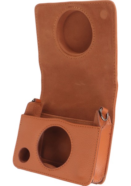 Mini Evo Kamera Kılıfı Için Retro Pu Deri Koruyucu Kılıf Mini Evo Için Mini Evo Anlık Kamera Için Çıkarılabilir Omuz Askılı (Yurt Dışından)