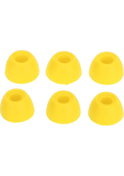 3 Çift Kulak Ucu Yumuşak Silikon Sml Boyut Yedek Kulaklık Kılıfı Galaxy Buds 2 Sm R177 Sarı (Yurt Dışından)