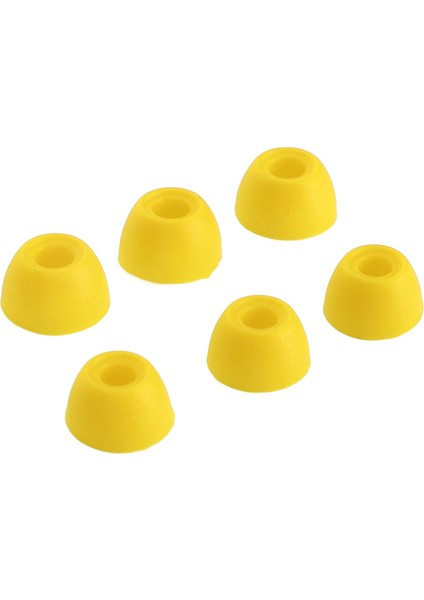 3 Çift Kulak Ucu Yumuşak Silikon Sml Boyut Yedek Kulaklık Kılıfı Galaxy Buds 2 Sm R177 Sarı (Yurt Dışından)