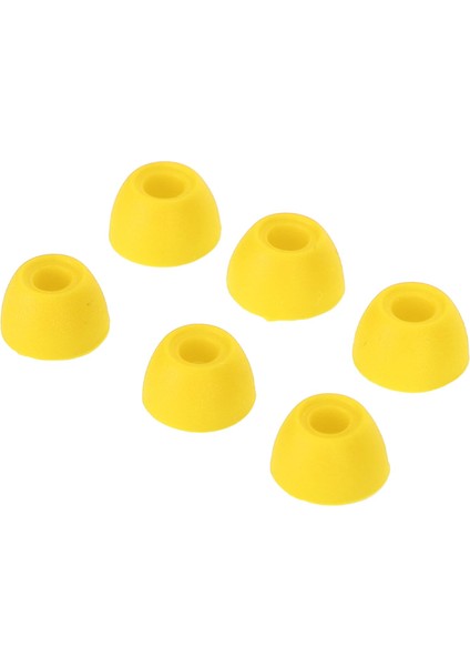3 Çift Kulak Ucu Yumuşak Silikon Sml Boyut Yedek Kulaklık Kılıfı Galaxy Buds 2 Sm R177 Sarı (Yurt Dışından)