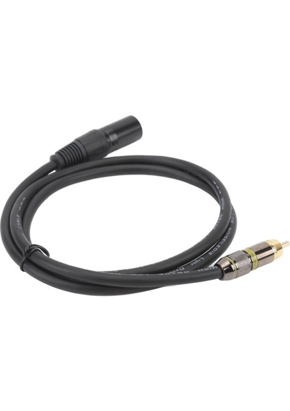 Xlr Erkek - Erkek Kablo Ofc Çekirdek Örgülü Tel Altın Kaplama Konnektör Xlr - Ses Uzatma Kablosu Amplifikatör Mikser Mikrofon Için (Yurt Dışından)