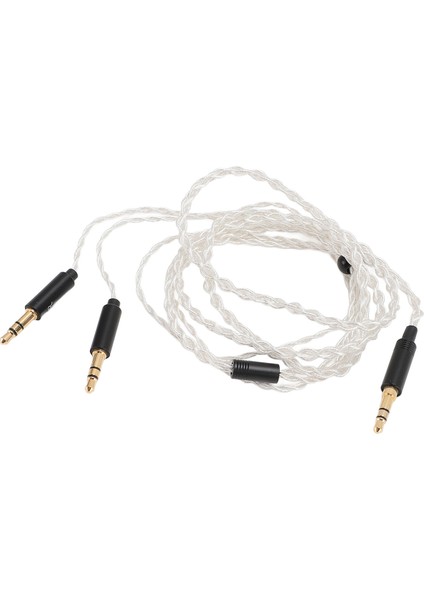 Beyerdynamic T1 Iı T5 Için Yükseltilmiş Kulaklık Kablosu 3,5 Mm'den Çift 3,5 mm Gümüş Kaplama Bakır Kayıpsız Yedek Kulaklık Mdr Z7 Için (Yurt Dışından) fırsatları