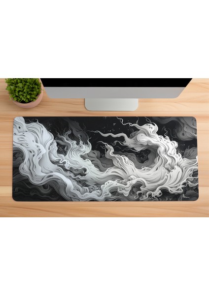 Gaming Oyuncu Xl Mouse Pad Kaydırmaz Dikişli Mousepad 80X30 cm
