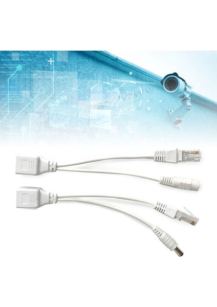 1 Çift Pasif Poe Enjektör ve Ayırıcı Kiti 12V Poe Enjektör ve Ayırıcı Kablosuz Ağ Cihazı Aksesuarı Beyaz (Yurt Dışından) indirimleri