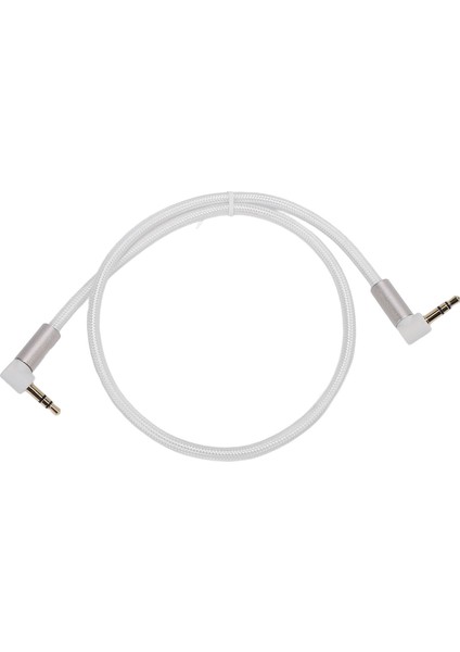 3.5mm Ses Kablosu 90 Derece Sağ Açı Stereo Yardımcı Kablo Kulaklık Tabletler Hoparlörler Cep Telefonu Tv DVD 1m (Yurt Dışından) modelleri