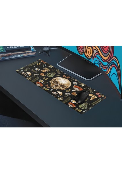 Gaming Oyuncu Xl Mouse Pad Kaydırmaz Dikişli Mousepad 80X30 cm