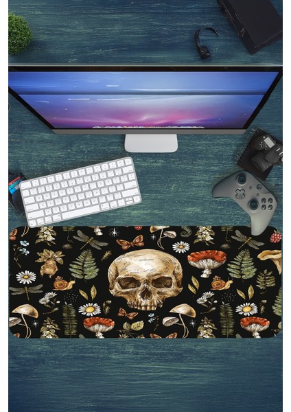 Gaming Oyuncu Xl Mouse Pad Kaydırmaz Dikişli Mousepad 80X30 cm