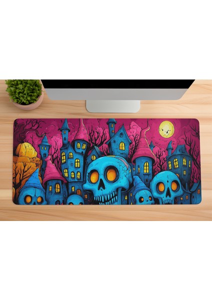 Gaming Oyuncu Xl Mouse Pad Kaydırmaz Dikişli Mousepad 80X30 cm