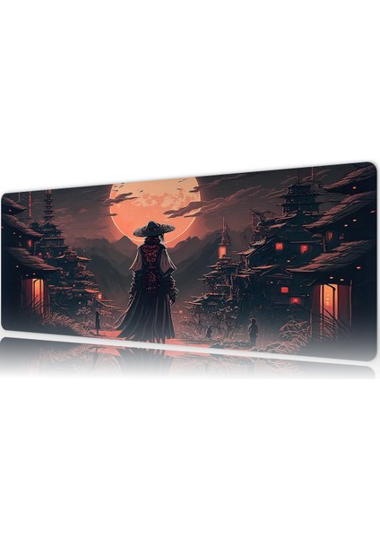 Gaming Oyuncu Xl Mouse Pad Kaydırmaz Dikişli Mousepad 80X30 cm