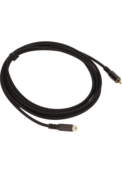 Rca Uzatma Kablosu Erkek - Dişi Dijital Analog Av Rca Koaksiyel Kablo Hdtv DVD Oynatıcı Subwoofer Hoparlör 3 Metre / 9.8ft (Yurt Dışından) fırsatları