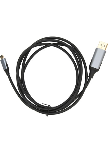 USB C - Displayport Adaptörü Profesyonel 4K 60HZ 10GBPS Type C - 4K Dp Adaptörü Ev Ofis Için 5.9ft (Yurt Dışından)
