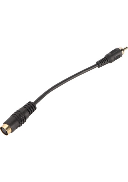 Mini Dın 4 Pin - Rca Kablosu Dişi - Erkek Tak ve Çalıştır S Video - Rca Adaptör Kablosu DVD CD Oynatıcı Pc Hdtv Için (Yurt Dışından)