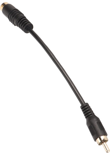Mini Dın 4 Pin - Rca Kablosu Dişi - Erkek Tak ve Çalıştır S Video - Rca Adaptör Kablosu DVD CD Oynatıcı Pc Hdtv Için (Yurt Dışından) fiyatları