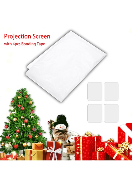 1.8*1.2m Projektör Ekranı Katlanabilir Taşınabilir Ekran Bezi Noel Cadılar Bayramı Filmi Için (Yurt Dışından) fırsatları