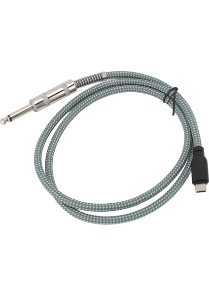 1/4 Inç USB C Kablosu Erkekten Erkeğe Stereo 6.35MM Tip C Kayıt Kablosu Google Pixel 4xl Için Galaxy Için Hoparlör Mikseri Için 3 Metre / 9.8ft (Yurt Dışından) fiyatları