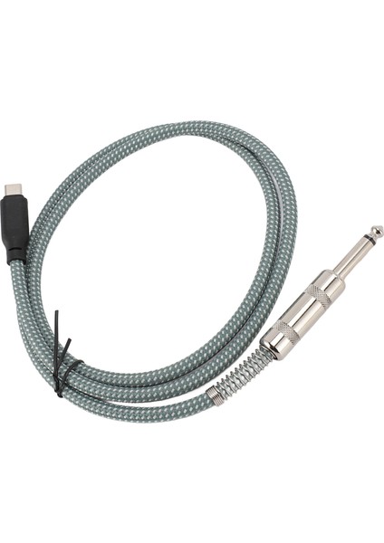 1/4 Inç USB C Kablosu Erkekten Erkeğe Stereo 6.35MM Tip C Kayıt Kablosu Google Pixel 4xl Için Galaxy Için Hoparlör Mikseri Için 3 Metre / 9.8ft (Yurt Dışından) modelleri