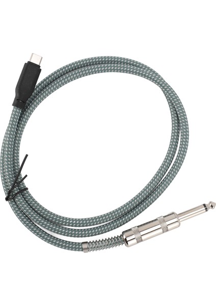 1/4 Inç USB C Kablosu Erkekten Erkeğe Stereo 6.35MM Tip C Kayıt Kablosu Google Pixel 4xl Için Galaxy Için Hoparlör Mikseri Için 3 Metre / 9.8ft (Yurt Dışından) indirimleri