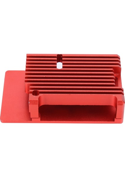 Raspberry Pi 4 B Kılıf Koruyucu Kutu Cnc Alüminyum Alaşımlı Kılıf Kapağı Kırmızı Muhafaza (Yurt Dışından)