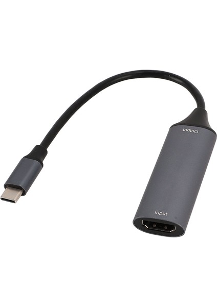Video Yakalama Kartı Yüksek Çözünürlüklü Multimedya Arayüzü USB C 4K Kayıt Yakalama Aygıtı Canlı Yayın Için (Yurt Dışından) modelleri