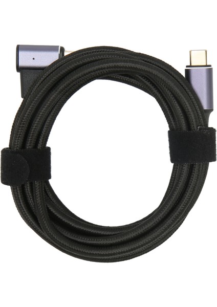 USB C - USB C Kablosu Çok Işlevli 8k 60Hz Yüksek Hızlı 20GBPS Pd 100W Hızlı Şarj USB 4.0 Manyetik Veri Kablosu 78,7 Inç Yan Dirsek (Yurt Dışından) fiyatları