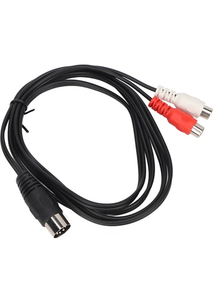 Dın 7pın Erkek - 2rca Dişi Kablo Saf Bakır Tel Çekirdek Ses Adaptörü Kablosu 4.9ft (Yurt Dışından)