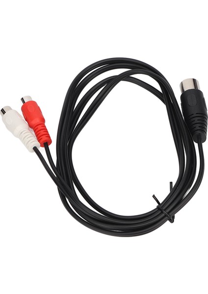 Dın 7pın Erkek - 2rca Dişi Kablo Saf Bakır Tel Çekirdek Ses Adaptörü Kablosu 4.9ft (Yurt Dışından)