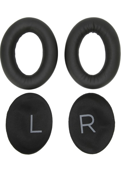 Kulaklık Kulak Yastıkları Yumuşak Gürültü Yalıtımı Yedek Kablosuz Kulaklık Kulak Yastıkları QUIETCOMFORT45 Siyah (Yurt Dışından)