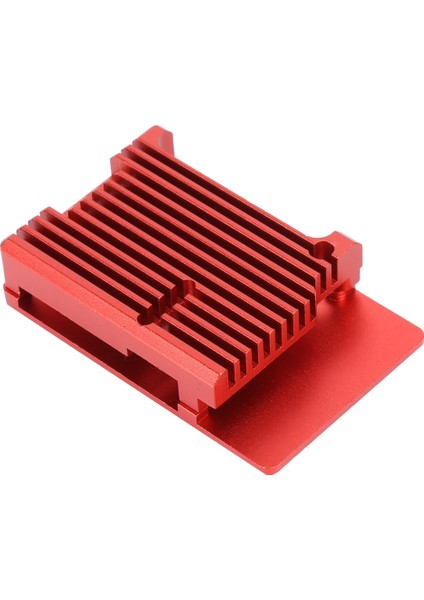 Raspberry Pi 4 B Kılıf Koruyucu Kutu Cnc Alüminyum Alaşımlı Kılıf Kapağı Kırmızı Muhafaza (Yurt Dışından)