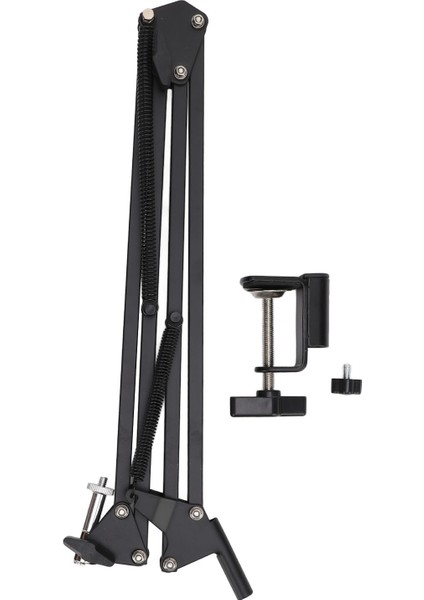 Üstten Kamera Montajı Masa Standı Çelik 1/4 Vida Başlı Adaptör Web Kamerası Halka Işığı Için Üstten Kamera Masa Tripod Montajı (Yurt Dışından)