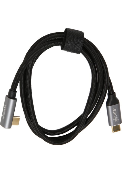 USB C - 90 Derece USB C Kablosu 100W Usb3.1 Gen2 10GBPS 4K 60Hz Dik Açı Tip C - Tip C Veri Kablosu Steam Deck Için 100CM / 39.4in (Yurt Dışından) fırsatları