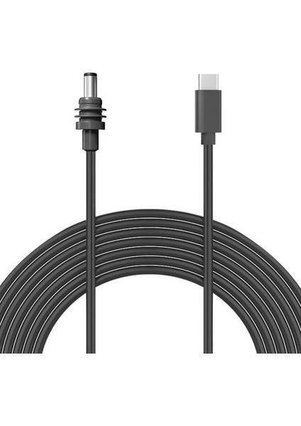USB C - Dc Güç Kablosu Pvc Saf Bakır 18AWG IP68 Suya Dayanıklı Uydu Tipi C - Dc Güç Uzatma Kablosu Iç ve Dış Mekan Kullanımı Için Yedek 3 M/9,8 Ft (Yurt Dışından)