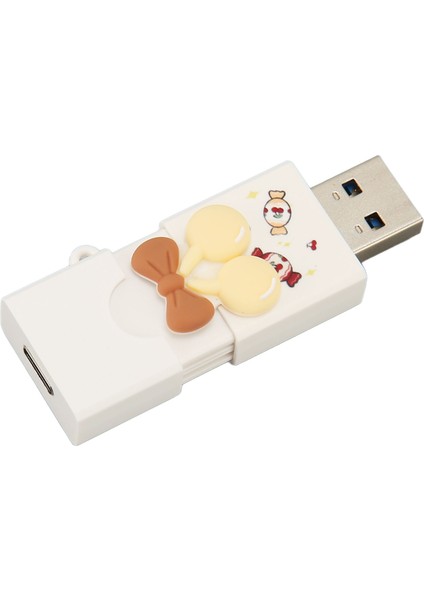 USB 3.0 Flash Sürücü Çok Işlevli Sevimli Yenilikçi Tak ve Çalıştır Yüksek Hızlı Veri Iletimi USB Bellek Flash Sürücü Cep Telefonları Bilgisayar 64 GB (Yurt Dışından) modelleri