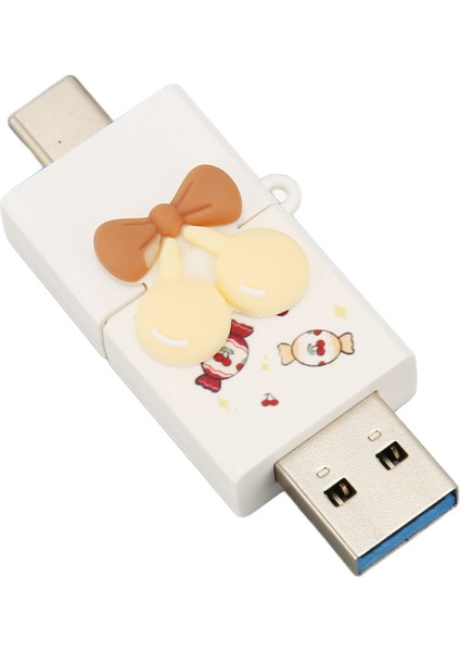 USB 3.0 Flash Sürücü Çok Işlevli Sevimli Yenilikçi Tak ve Çalıştır Yüksek Hızlı Veri Iletimi USB Bellek Flash Sürücü Cep Telefonları Bilgisayar 64 GB (Yurt Dışından) indirimleri