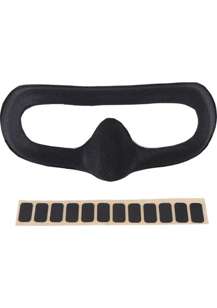 Göz Pedi Gelişmiş Konfor Yumuşak Kaymaz Güvenli Uyum Yüz Yastık Kılıfı Köpük Dolgu Avata2 Gözlükler Için 3 Gri (Yurt Dışından)